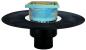 Preview: Dachablauf DN75 mit Bitumenmanschette. Begehbar - 148x148mm / 137x137mm  HL62BH/7